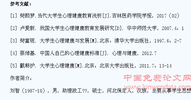 当代大学生心理健康问题解决方案探析