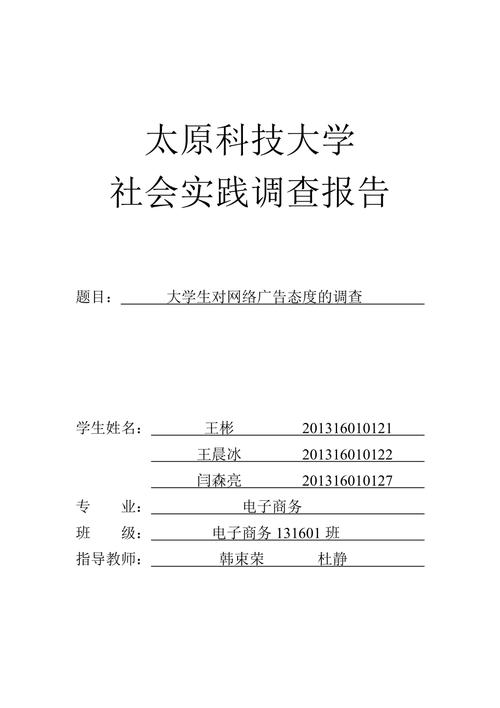 调查报告：大学生眼中的电子商务