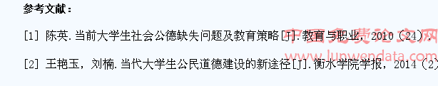 提高大学生道德水平推进文明城市建设