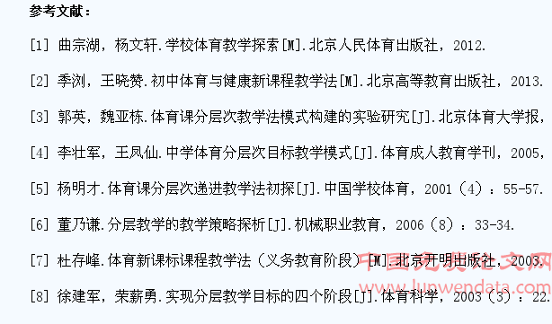 排球分层教学法在中学生选修课中的实验研究