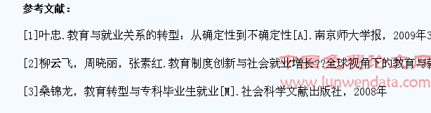 大学生就业困难对教育投入影响的分析