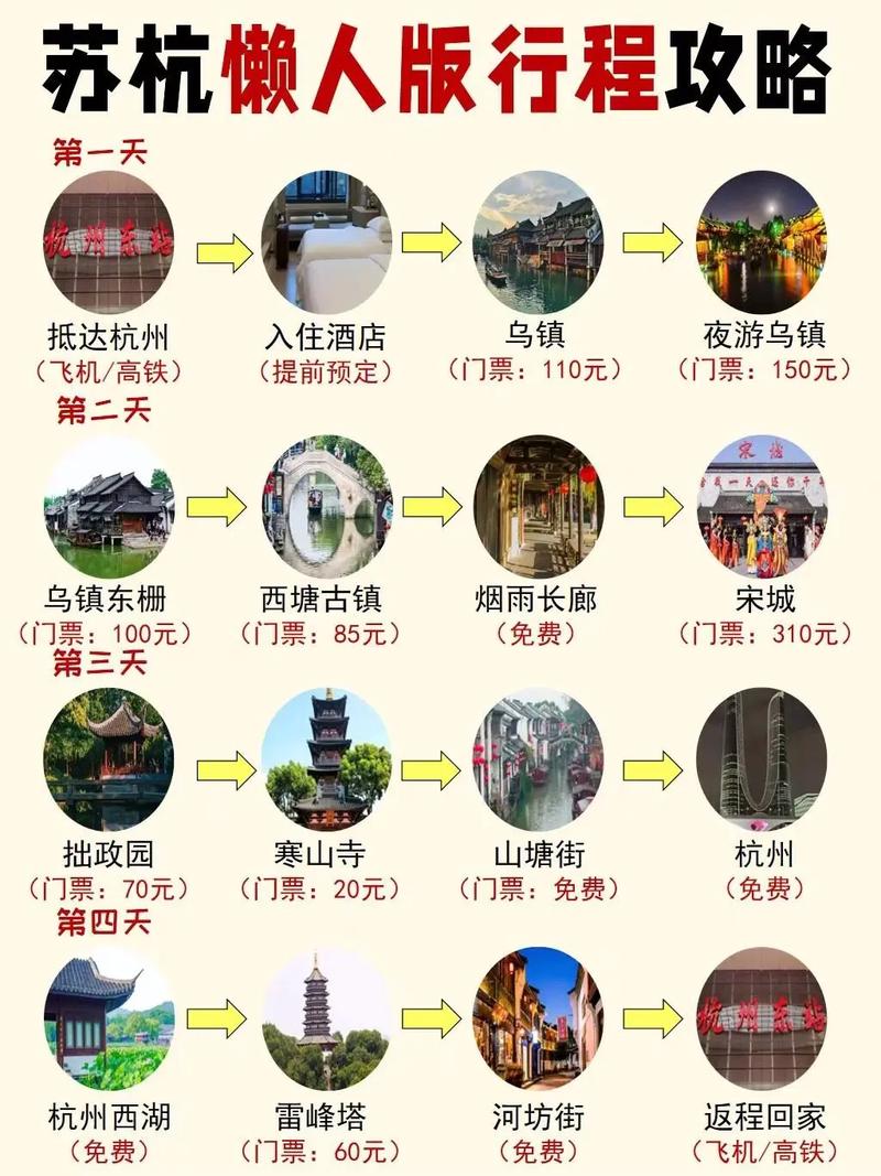 去苏杭跟团旅游(去苏杭跟团旅游攻略)