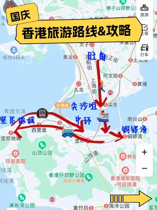 去香港自由行的路线(去香港自由行的路线图)