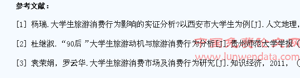 90后大学生旅游消费行为研究