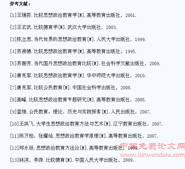 美国大学生思想政治教育方法及其启示