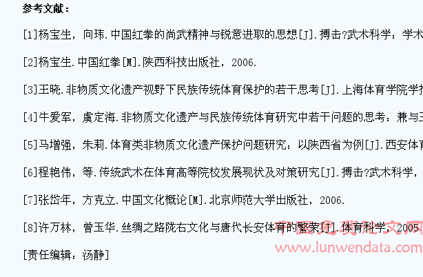 陕西红拳进高校对校园体育文化的作用及对学生体质的影响