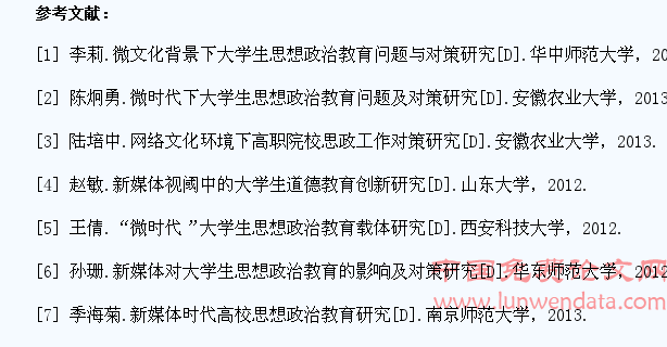 微文化背景下大学生的思政教育问题与对策
