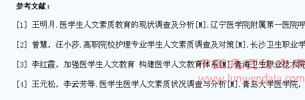 护理专业学生人文素质调查及提升对策